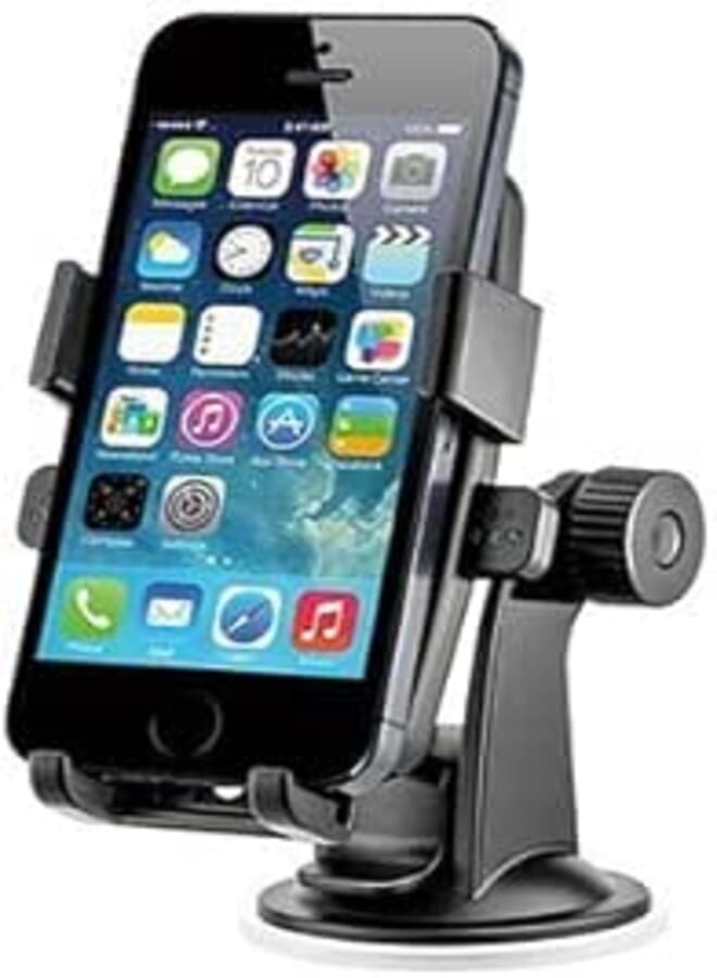 Smartphones Easy One Touch Windshield Console Mount For iphone For huawei Car phone holder